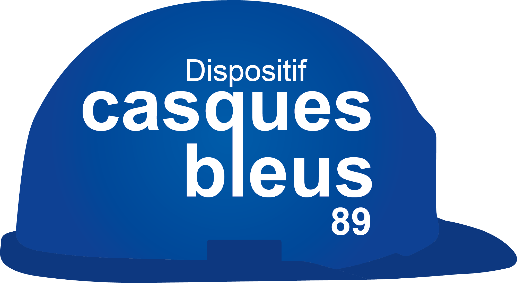 Logo casques bleus 89